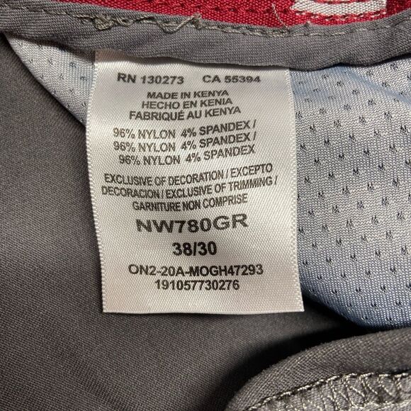 Men’s Gray Wrangler Flex Waist Cargo Pants Size 38 - Picture 5 of 5